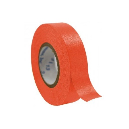 Precision Dynamics Time Tape, 1" Core, 1/2" Wide, Red, 6/PK 512500-R